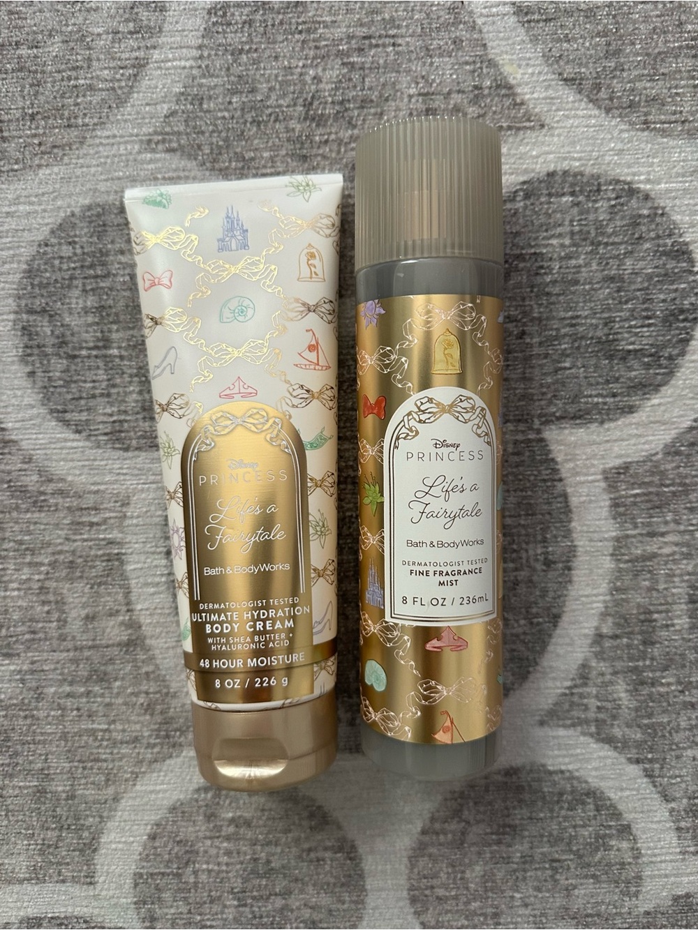 Disney Princess Life's a Fairytale Gold Body Cream & Mist